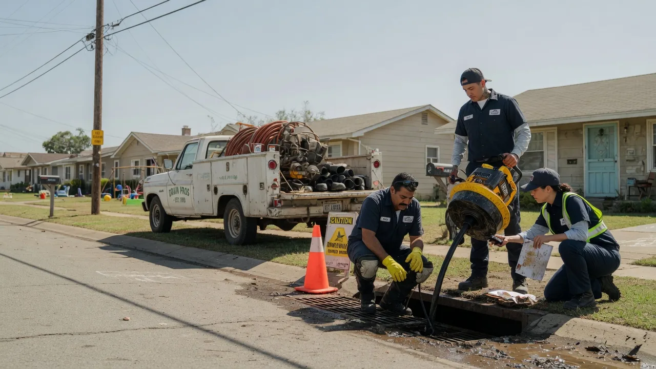 Drain Cleaning in Woodbine, NJ near me